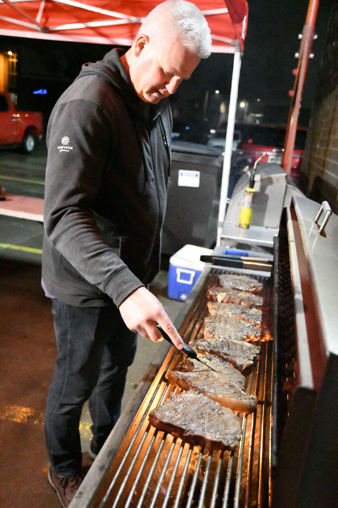 firefighters steak supper 3